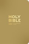 NIV Pocket Latte Bible with Gold Zip - New International Version - 9781399832854