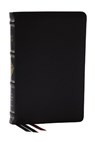RSV Personal Size Bible with Cross References, Black Premium Goatskin Leather, Premier Collection, (Sovereign Collection) - Thomas Nelson - 9781400347827