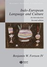 Indo-European Language and Culture - Benjamin W. (University of Michigan Fortson - 9781405188968