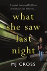 What She Saw Last Night - Mason Cross - 9781409172475