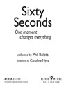 Sixty Seconds - Phil Bolsta - 9781416565772