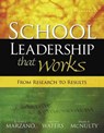 School Leadership That Works - Robert J. Marzano ; Timothy Waters - 9781416602279