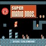 Super Mario Bros. 8-Bit Retro 2026 Wall Calendar + 6 Bonus Die-Cut Notecards -  - 9781419783494