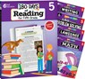 180 Days(tm) Reading, Math, Problem Solving, Writing, & Language for Grade 5: 5-Book Set: Practice, Assess, Diagnose - Multiple Authors - 9781425828028