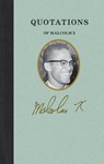 Quotations of Malcolm X - Malcolm X - 9781429094405