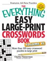 The Everything Easy Large-Print Crosswords Book, Volume VI - Charles Timmerman - 9781440571572