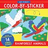 My First Color-By-Sticker Book - Rainforest Animals -  - 9781441347091