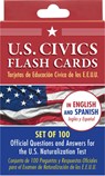 Bilingual Us Citizenship Flash Card Set (128 Official Citizenship Questions - Tarjetas de Educación Cívica de Los E.E.U.U.) -  - 9781441347602