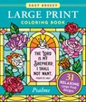 Psalms Large Print Coloring Book - Big and Simple Designs for All Ages - Peter Pauper Press Inc - 9781441347732