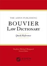 The Wolters Kluwer Bouvier Law Dictionary: Quick Reference - Sheppard - 9781454818366