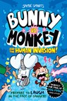 Bunny vs. Monkey and the Human Invasion - Jamie Smart - 9781454950363
