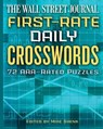 The Wall Street Journal First-Rate Daily Crosswords - Mike Shenk - 9781454970057