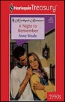 A Night to Remember - Anne Weale - 9781459277656