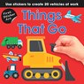 First Sticker Art: Things That Go - Paul Calver - 9781464244964