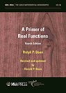 A Primer of Real Functions - Ralph P. Boas ; Harold P. Boas - 9781470454326