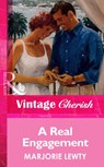 A Real Engagement (Mills & Boon Vintage Cherish) - Marjorie Lewty - 9781472067623
