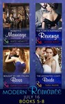 Modern Romance July 2016 Books 5-8: Moretti's Marriage Command / The Flaw in Raffaele's Revenge / Bought by Her Italian Boss / The Unwanted Conti Bride - Kate Hewitt ; Annie West ; Dani Collins ; Tara Pammi - 9781474056595
