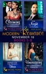 Modern Romance November 2016 Books 5-8: Claiming His Christmas Consequence / One Night with Gael / Married for the Italian's Heir / Unwrapping His Convenient Fiancée - Michelle Smart ; Maya Blake ; Rachael Thomas ; Melanie Milburne - 9781474063647