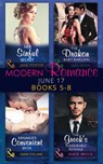 Modern Romance June 2017 Books 5 – 8: Her Sinful Secret / The Drakon Baby Bargain / Xenakis's Convenient Bride / The Greek's Pleasurable Revenge - Jane Porter ; Tara Pammi ; Dani Collins ; Andie Brock - 9781474070508