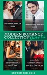 Modern Romance September Books 1-4: His Cinderella's One-Night Heir (One Night With Consequences) / Irresistible Bargain with the Greek / His Forbidden Pregnant Princess / Consequences of a Hot Havana - Lynne Graham ; Julia James ; Maisey Yates ; Louise Fuller - 9781474097000