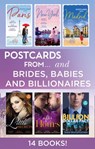 Postcards From…Verses Brides Babies And Billionaires - Andie Brock ; Sarah Mayberry ; Amanda Cinelli ; Rachael Thomas ; Jennifer Hayward ; Stefanie London ; Lynne Graham ; Chantelle Shaw ; Maisey Yates ; Lucy Gordon ; Sarah M. Anderson ; Rachel Bailey ; Karen Booth ; Maureen Child ; Lucy Ellis ; Bella Frances - 9781474098991
