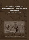 HANDBOOK OF GERMAN ADMINISTRATION AND SUPPLY 1944 - War Office - 9781474539135