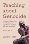 Teaching about Genocide - Samuel Totten - 9781475855999