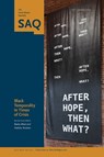 Black Temporality in Times of Crisis - AHAD,  Badia - 9781478017523