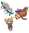 One World Sloths Cutouts - Carson Dellosa Education - 9781483857206