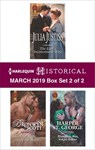 Harlequin Historical March 2019 - Box Set 2 of 2 - Julia Justiss ; Bronwyn Scott ; Harper St. George - 9781488049576
