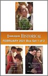 Harlequin Historical February 2021 - Box Set 1 of 2 - Virginia Heath ; Diane Gaston ; Melissa Oliver - 9781488071751