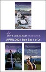 Love Inspired Suspense April 2021 - Box Set 1 of 2 - Terri Reed ; Mary Alford ; Karen Kirst - 9781488072512