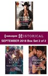 Harlequin Historical September 2018 - Box Set 2 of 2 - Harper St. George ; Nicole Locke ; Virginia Heath - 9781488087615