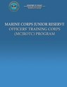 Marine Corps Junior Reserve Officer' Training Corps (MCJROTC) Program - Department Of the Navy - 9781490524849