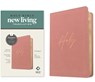 NLT Compact Bible, Filament Enabled (Leatherlike, Holy Dusty Pink, Red Letter) - Tyndale - 9781496486707