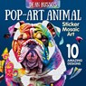 Pop-Art Animal Sticker Mosaic Art - Dean Russo - 9781497207097