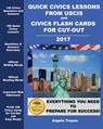 Quick Civics Lessons from USCIS and Civics Flash Cards for Cut-Out - Angelo Tropea - 9781499387506
