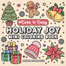 Holiday Joy Mini Coloring Book -  - 9781507228081