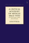 A Critical Account of Article 106(2) TFEU - Jarleth (Tilburg Law and Economics Centre) Burke - 9781509912759