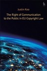 The Right of Communication to the Public in EU Copyright Law - Justin Koo - 9781509920655