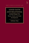 Good Faith and Relational Contracts - Professor Anthony (Bond University Gray - 9781509973057