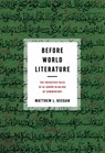 Before World Literature - Matthew L. Keegan - 9781512828870