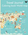 Travel Journal Coloring Book World Map - BARCE,  Lana - 9781519470454