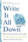 Write It All Down - Cathy Rentzenbrink - 9781529056235