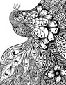 Zentangle Peacock Cover Daily Planner Journal - ROSS,  Heather - 9781535200455