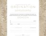 Certificate of Ordination for Deacon - Flat Opaque (Package - Broadman Church Supplies Staff - 9781535999304