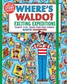 Where's Waldo? Exciting Expeditions: Play! Search! Create Your Own Stories! (a Compact, Travel-Size Hidden Object Activity Book with Puzzles and Promp - Martin Handford - 9781536206708