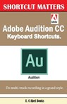 Adobe Audition CC Keyboard Shortcuts. - U. C. Books - 9781543227987