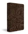 KJV Majestic Illuminated Bible (Brown LeatherLuxe) - FaithWords - 9781546009771