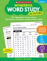 Wonderful Word Study Activities: Grade 3: 100 Independent Practice Pages That Expand Vocabulary Across Content Areas - Amanda Nehring - 9781546152576